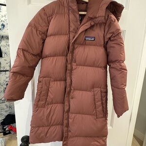 bNwoT Patagonia kids mauve Puffer Coat silent down small (7/8)